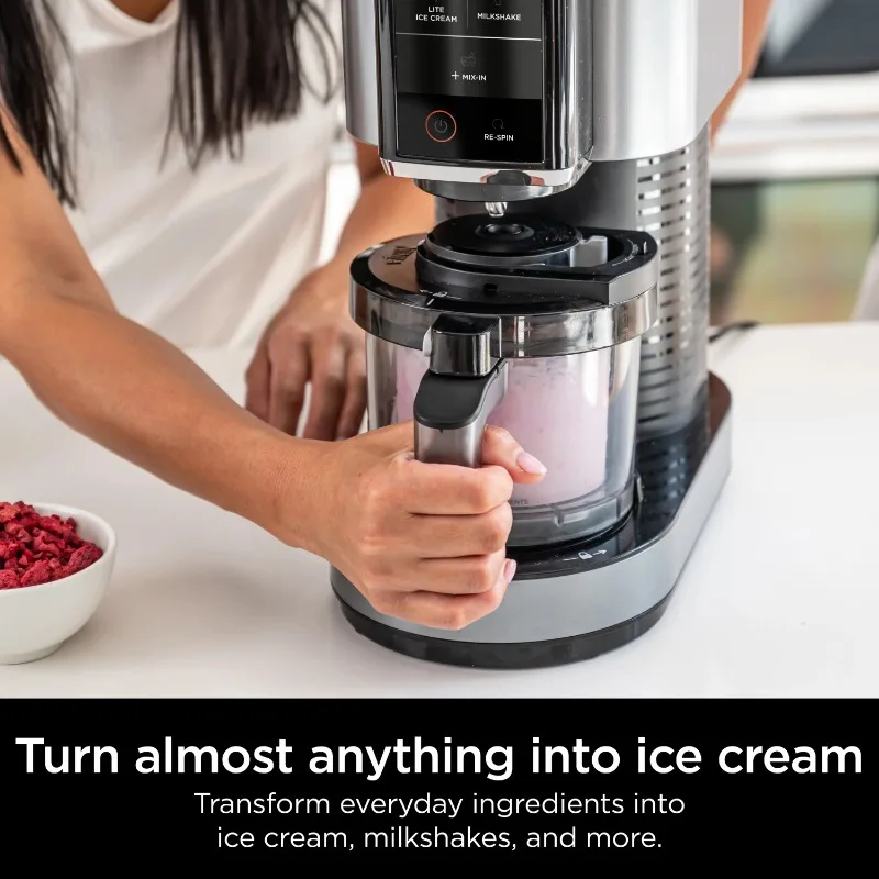 

Ninja CREAMi, Ice Cream Maker, 5 One-Touch Programs