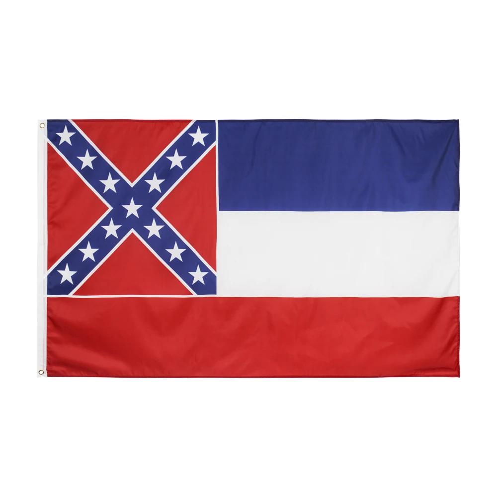 

60x90cm 90x150cm Mississippi Flag Banner Tapestry