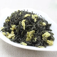 2022 huangshan jasmine flowe mao feng green chinese tea high quality early spring organic fresh maofeng chinese green china tea