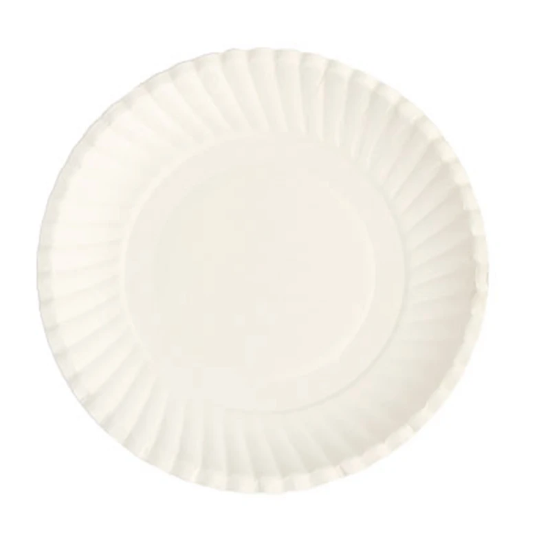 10000pcs Paper Plates Custom Logo Pattern Wholesale 7 9 10 12 inches Disposable Plate Party Tableware Dinnerware