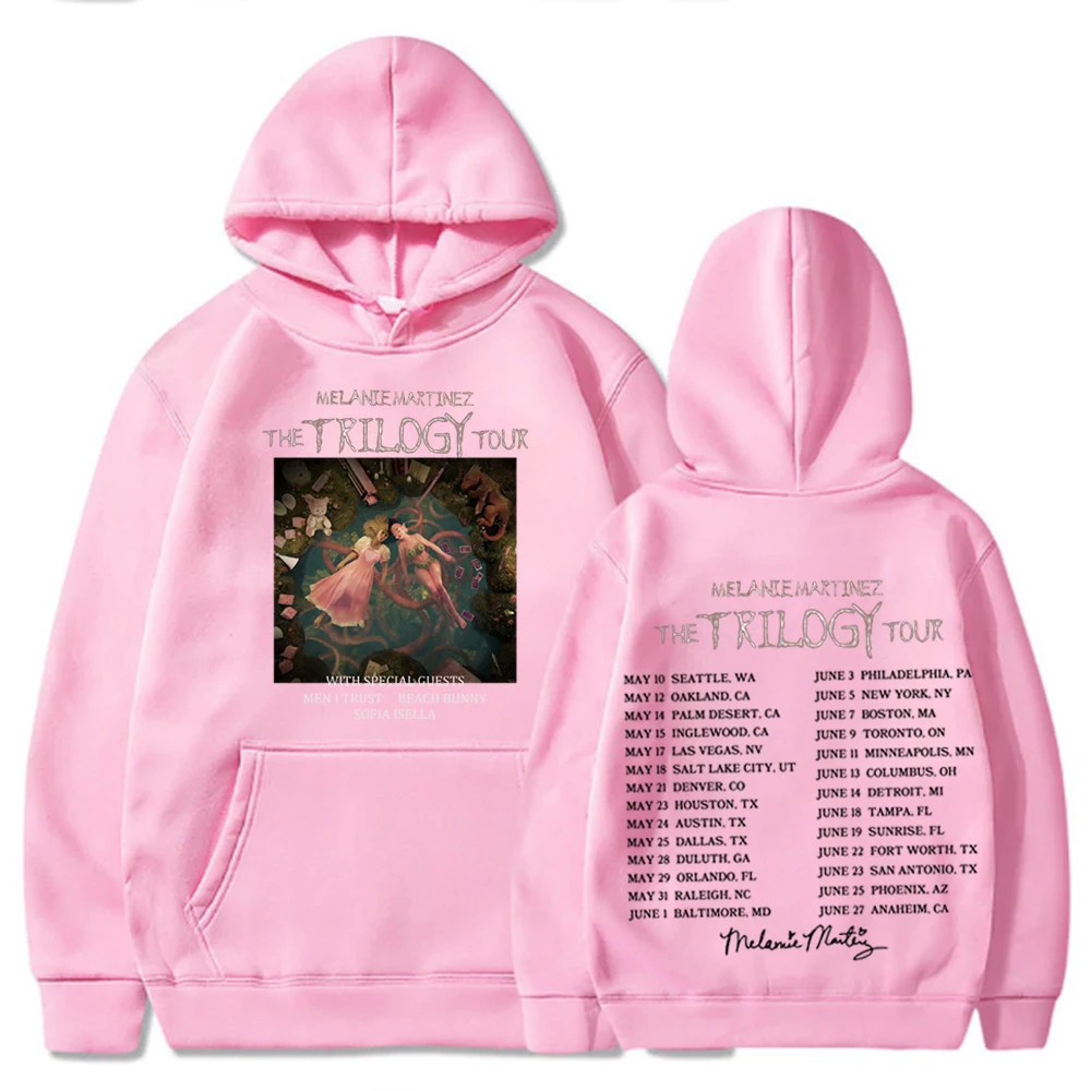 Толстовка с капюшоном meldy Martinez The trilotour 2024 Merch пуловеры топы уличная одежда