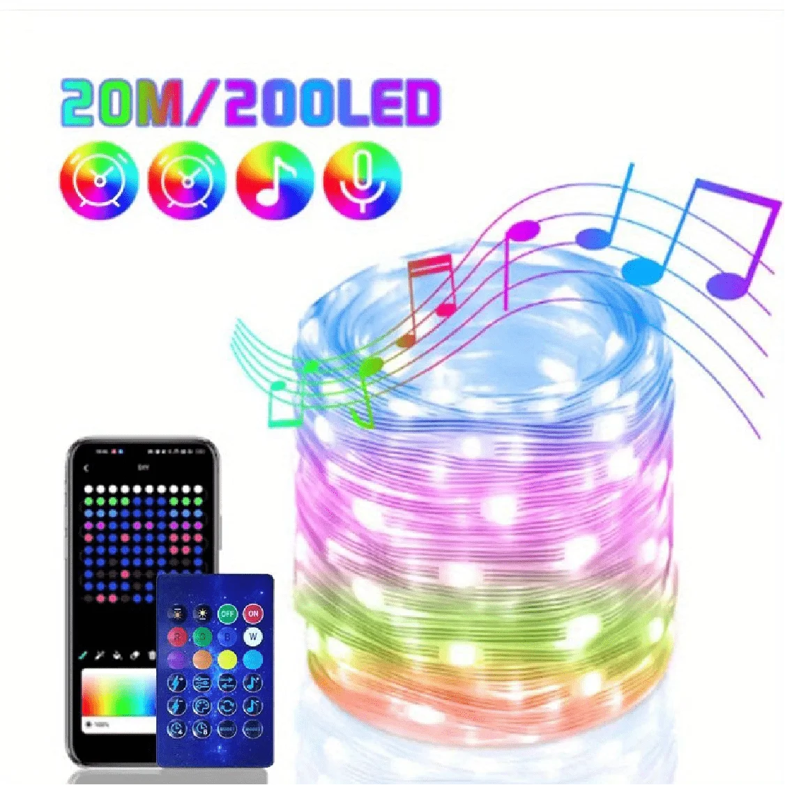 

Dreamcolor RGB LED лента 5 м Bluetooth