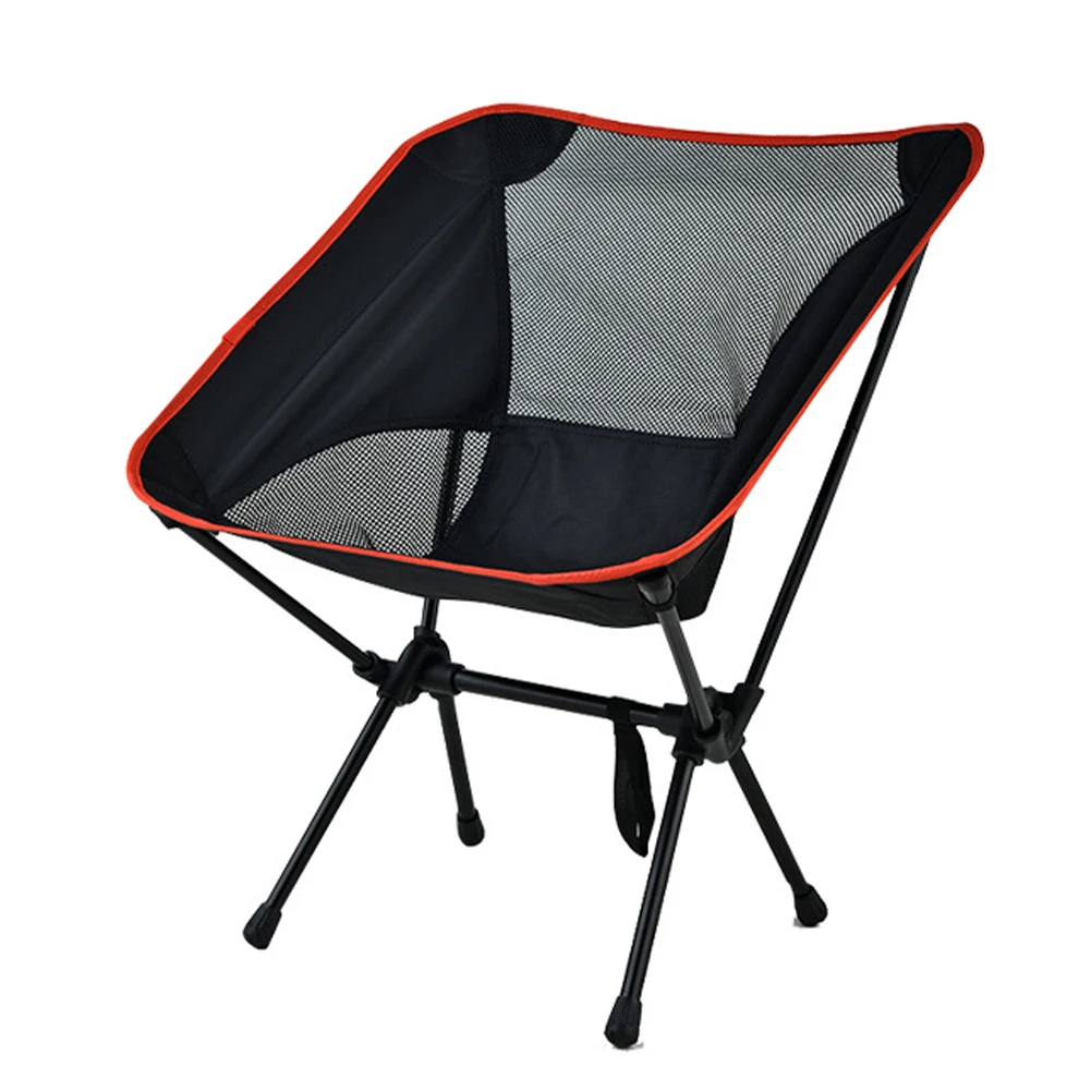 

Breathable Stable Beach Portable With Storage Bag Non Slip Home Yard Outdoor Camping Fishing Folding Chair Picnic Heavy Duty