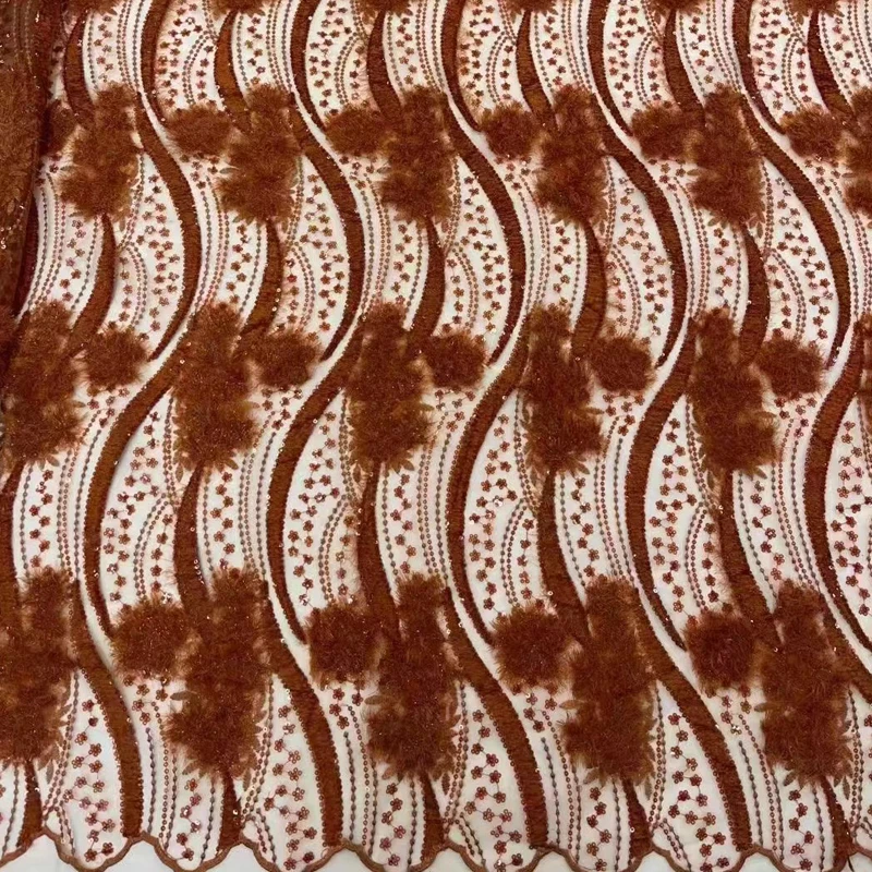 

Вышивка, французская кружевная ткань 2022, высокое качество с фотографией, Женская сетчатая кружевная ткань для шитья, 5 ярдов