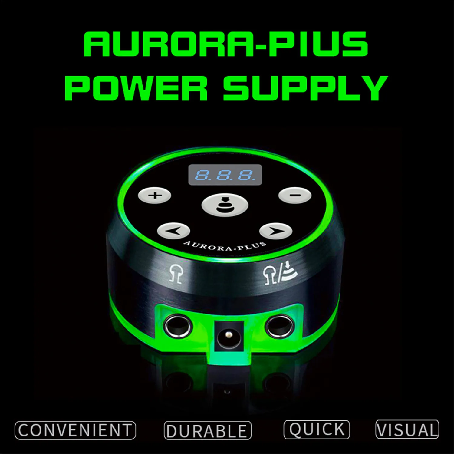 

Aurora 2PLUS tattoo power supply tattoo tattoo power supply tattoo tattoo pedal combination mini touch LCD display tattoo set
