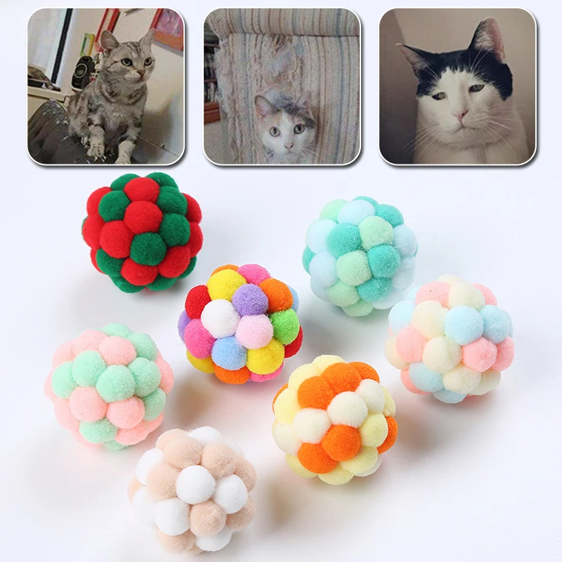 

Смешные кошки ручной работы, надувной мяч, игрушки, котенок, плюшевый мяч-колокольчик, мышь, игрушка, планета, шар, интерактивные аксессуары для домашних животных