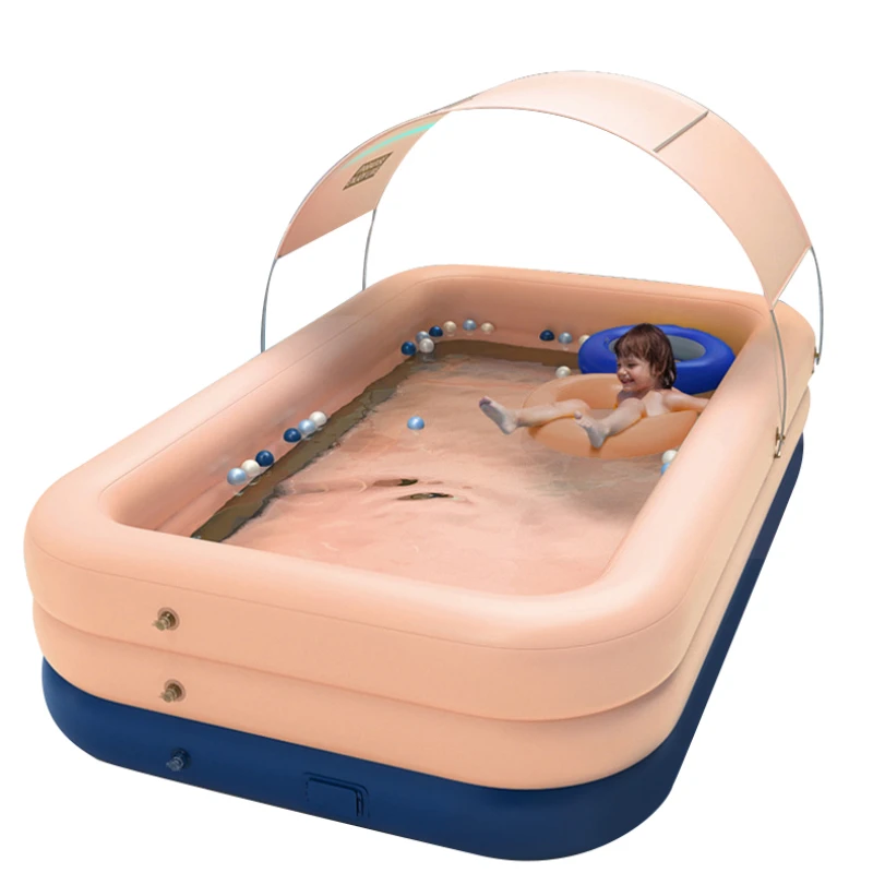 

Factory Price Easy Set PVC Outdoor Inflatable Swimming Pool for Adult and Children