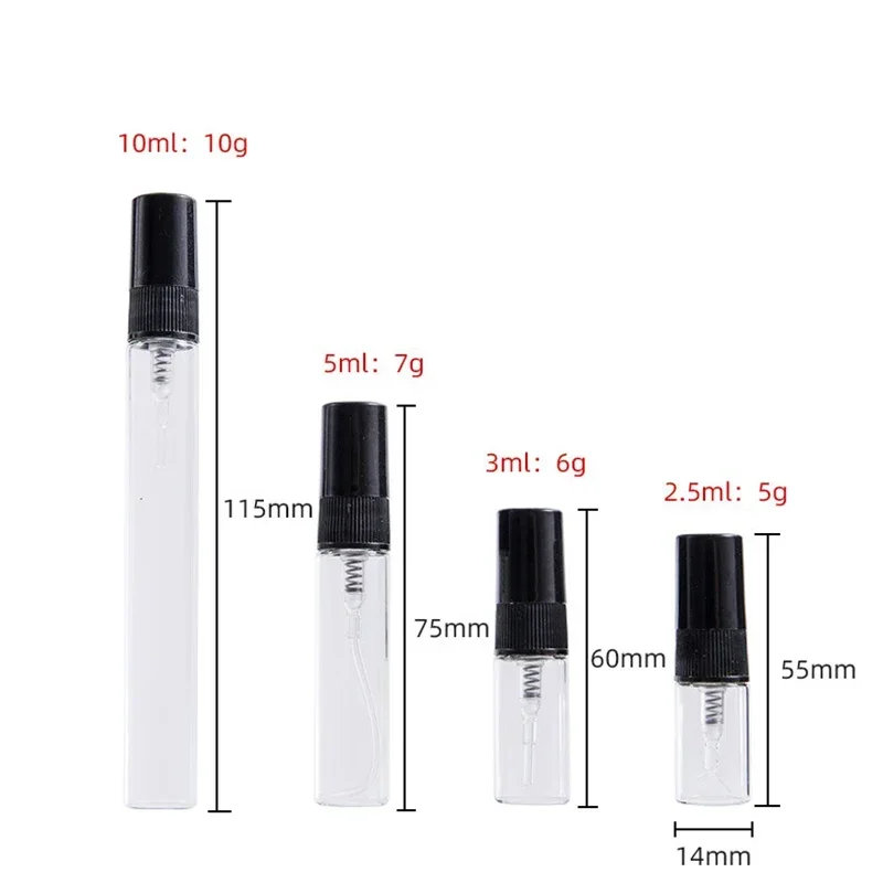 8/16 шт. многоразовый флакон для духов портативный стеклянный распылитель