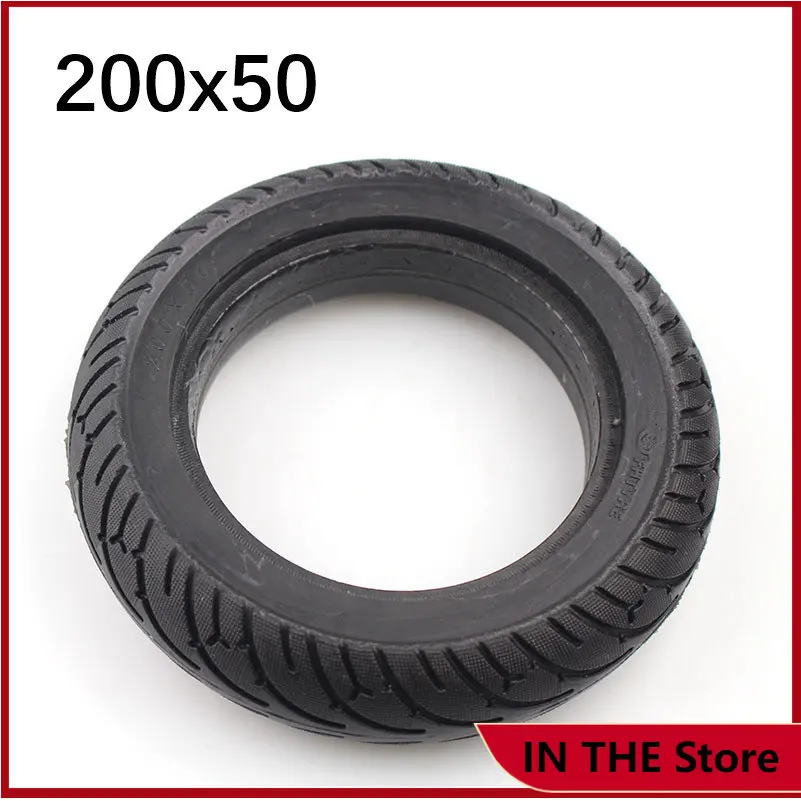 

Твердые шины 200x50, бескамерные шины 8 дюймов, не надувные взрывозащищенные шины 8 дюймов для электрического балансирующего скутера