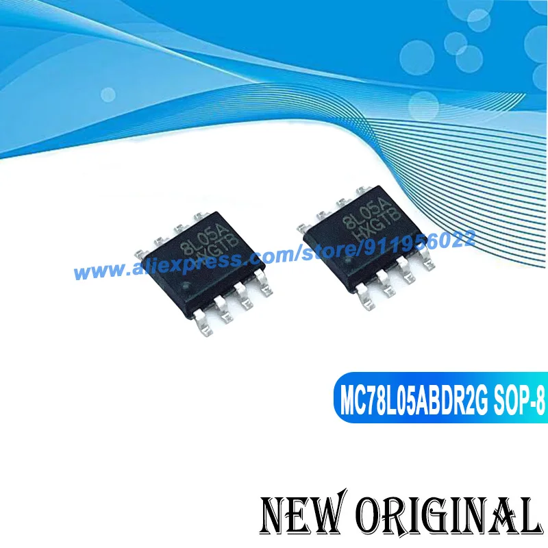 

(5 шт.) MC78L05ABDR2G MC78L05A 8L05A SOP-8