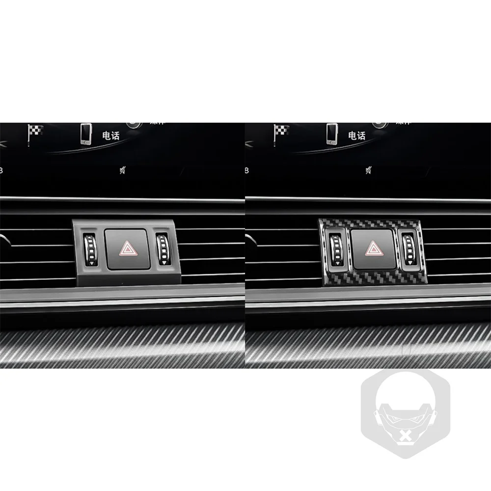 

Carbon Fiber Decorative Sticker for Audi Q5L 18 Warning Light Panel