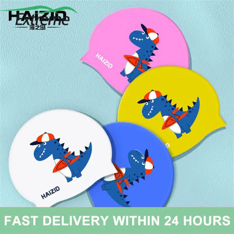 

Anti-slip Design Children Silicone Cap Silicone Swimming Cap Selection Material Fit Version Children Swimming Cap Bathing Cap