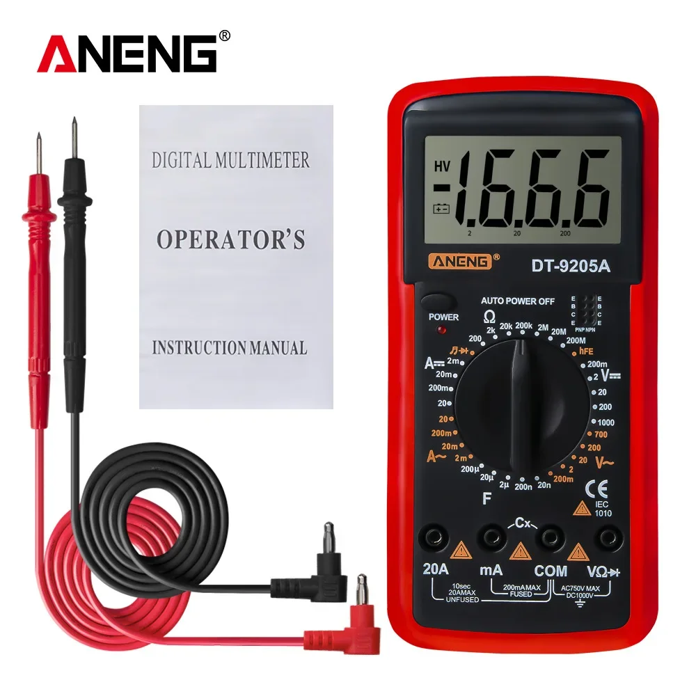 Высокоточный мультиметр Anneng DT-9205A