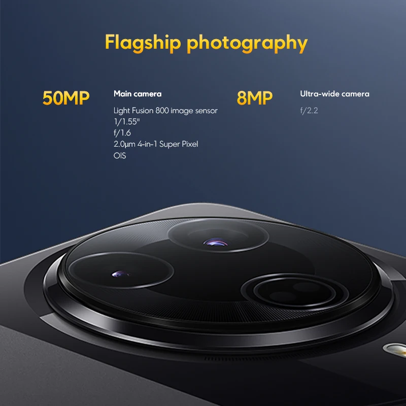 Фото Глобальная версия смартфона POCO F7 Pro 5G 256 ГБ 512 ГБ флагманский Snapdragon ®   AMOLED-дисплей 8 поколений, 120 Гц, 2K, 90 Вт, 50 МП, камера №5