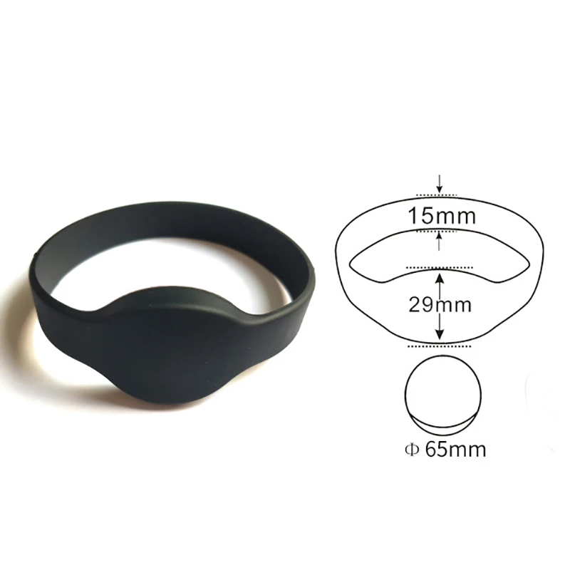 

10 шт./лот 125 кГц T5577 EM4305 перезаписываемый RFID браслет силиконовый браслет часы копия клон карты контроля доступа