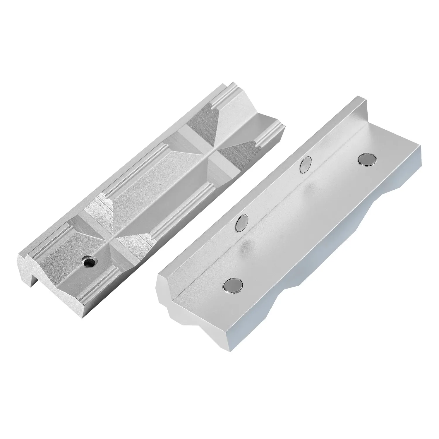 Новинка фрезерование с ЧПУ быстрое крепление твердыми губками V-образные губки