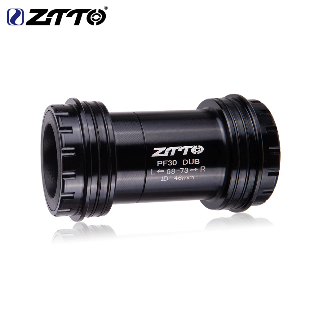 

ZTTO MTB Bike PF30 DUB29 Road Bike Threaded Clamps Press Fit Lower Axle Bracket Adapter 46mm Frame 28.99mm DUB xx1 Crank