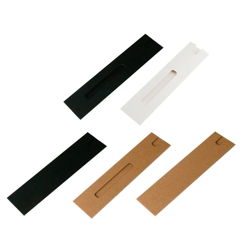 

KraftPaper Paper Pen Box Pen Holder Box Environmentally Friendly 50-Pieces