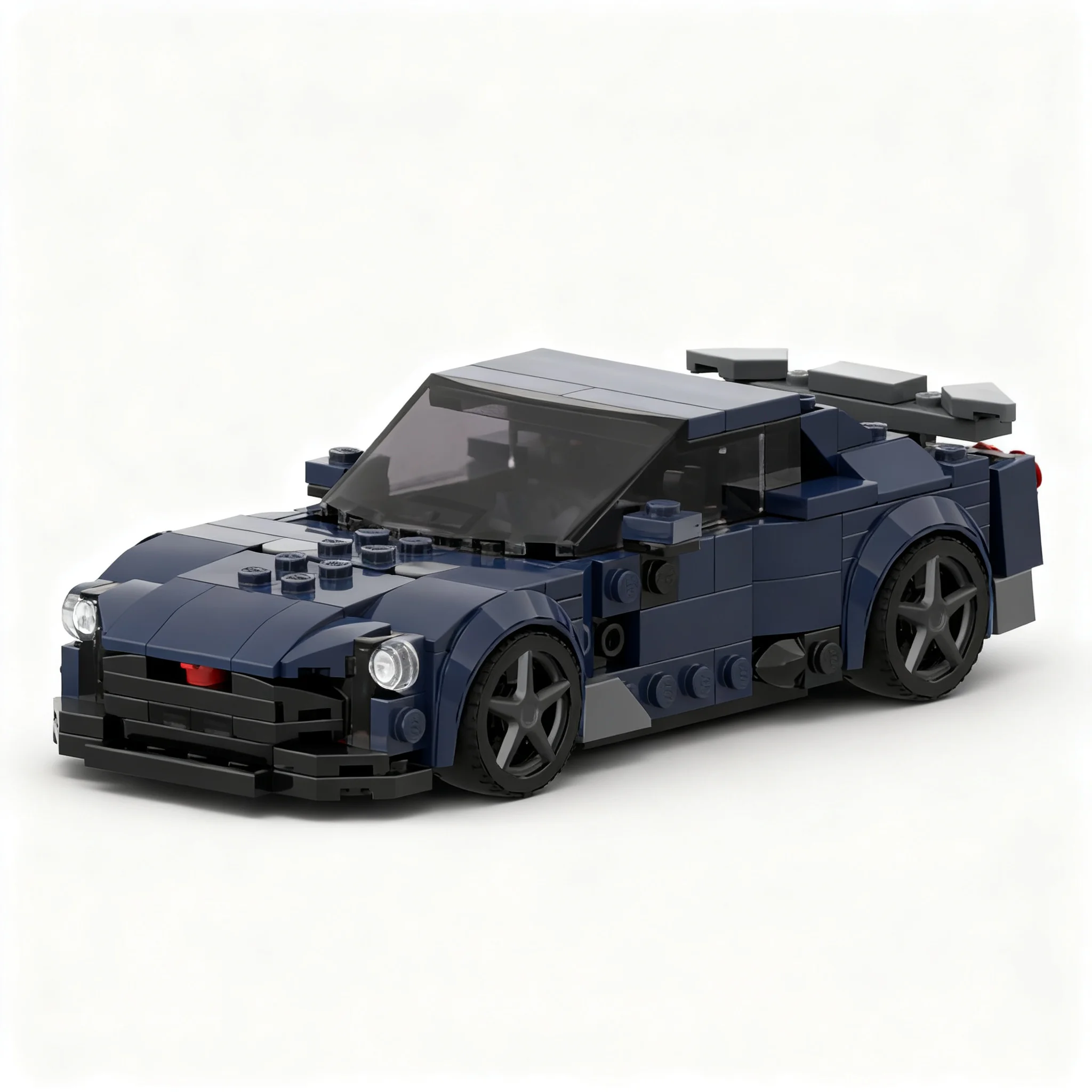 Фото 282 детали MOC Italdesign GT-R50 Alt City Champions, модель из строительных блоков, художественная идея, креативная коллекция, образовательное творчество. №1