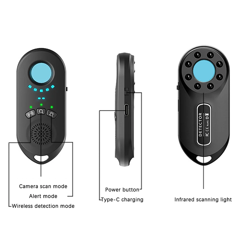 hidden camera detector car gps locator tracking detection portable anti surveillance anti sneak shoot night vision motion tool free global shipping