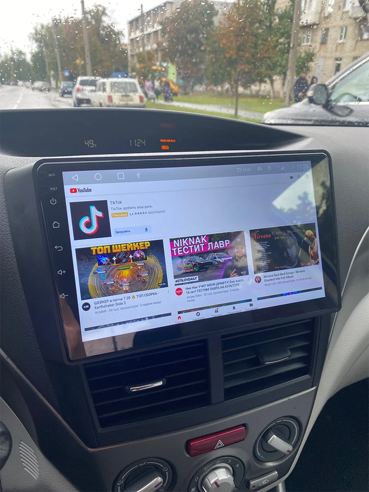 Автомобильный мультимедийный плеер на Android 10 0 DVD для Subaru Forester Impreza Wrx 2008-2012 с DSP Gps