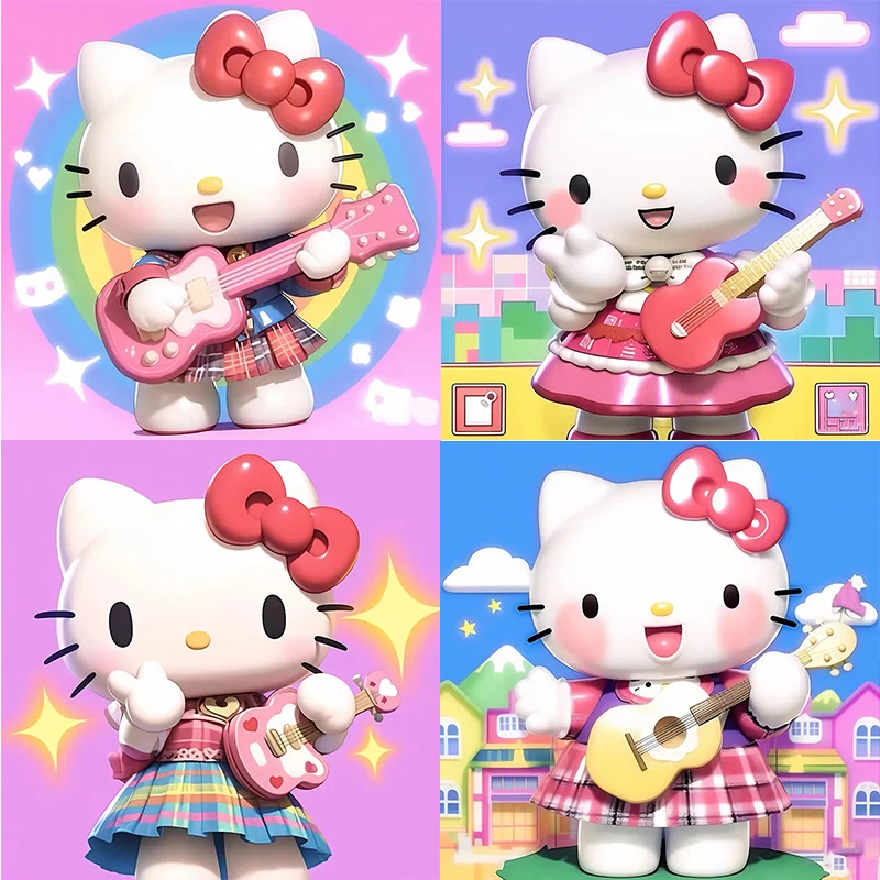 Sanrio Hello Kitty 5D Анимационный Набор Для Алмазной Живописи Ручной Работы В