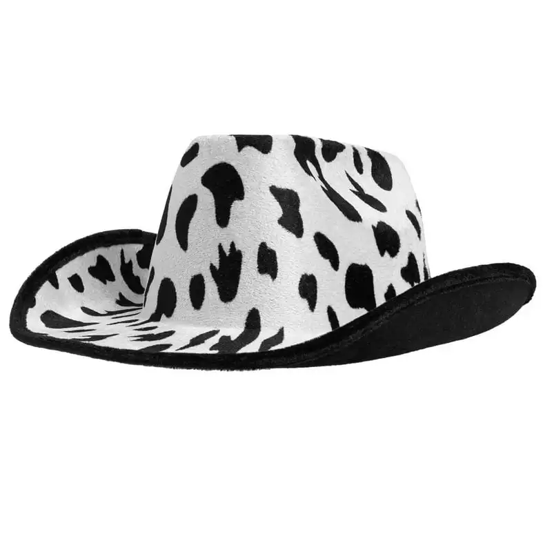 

Print Cowboy Hat for Men, Women, Girls, Western Cowgirl Hat for Halloween Costume, Birthday Party, Unisex, Adult Size