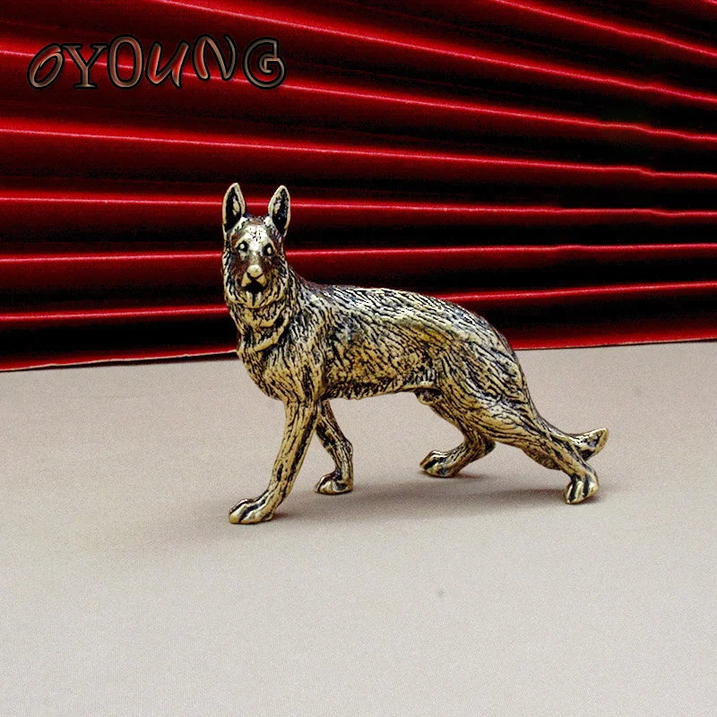 Латунная обезьяна скалолазание бамбуковый шест маленькое украшение Зодиак