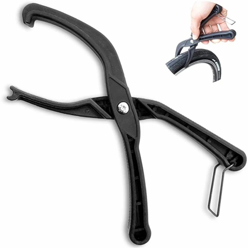 

Bike Tire Levers Bike Tire Pliers Bicycle Tyre Remover Clamp with Non-Slip Grip For Convenience Road Mountain Bike Tire Changer