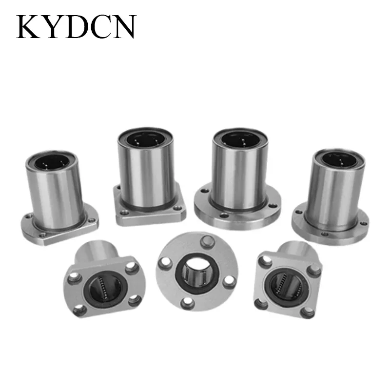 1 шт. LMH6LUU LMH8LUU LMH10LUU LMH12LUU длинный тип фланца высокого качества линейный подшипник