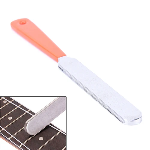 

Guitar Fret Crowning Luthier File Stainless Steel Narrow Dual Cutting Edge Tool