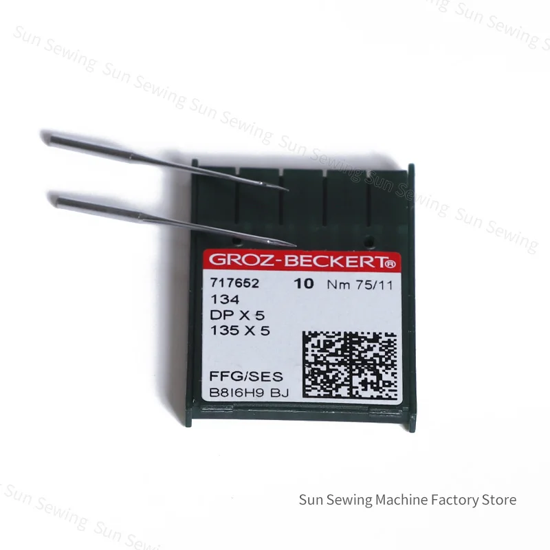 10 шт. немецкая машина Grotz игла DPx5 антитепловая титановое покрытие с защитой от