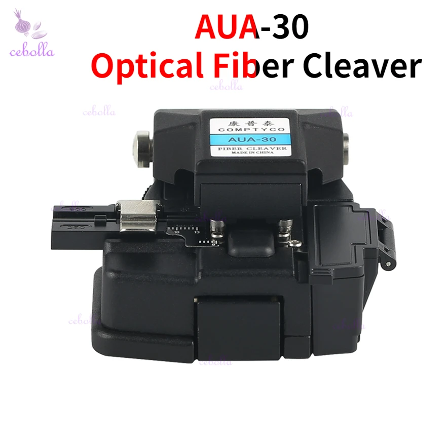 AUA-30 Optical Fiber cutter leather wire optical fiber fuse cutter with waste optical fiber box optical cable jumper