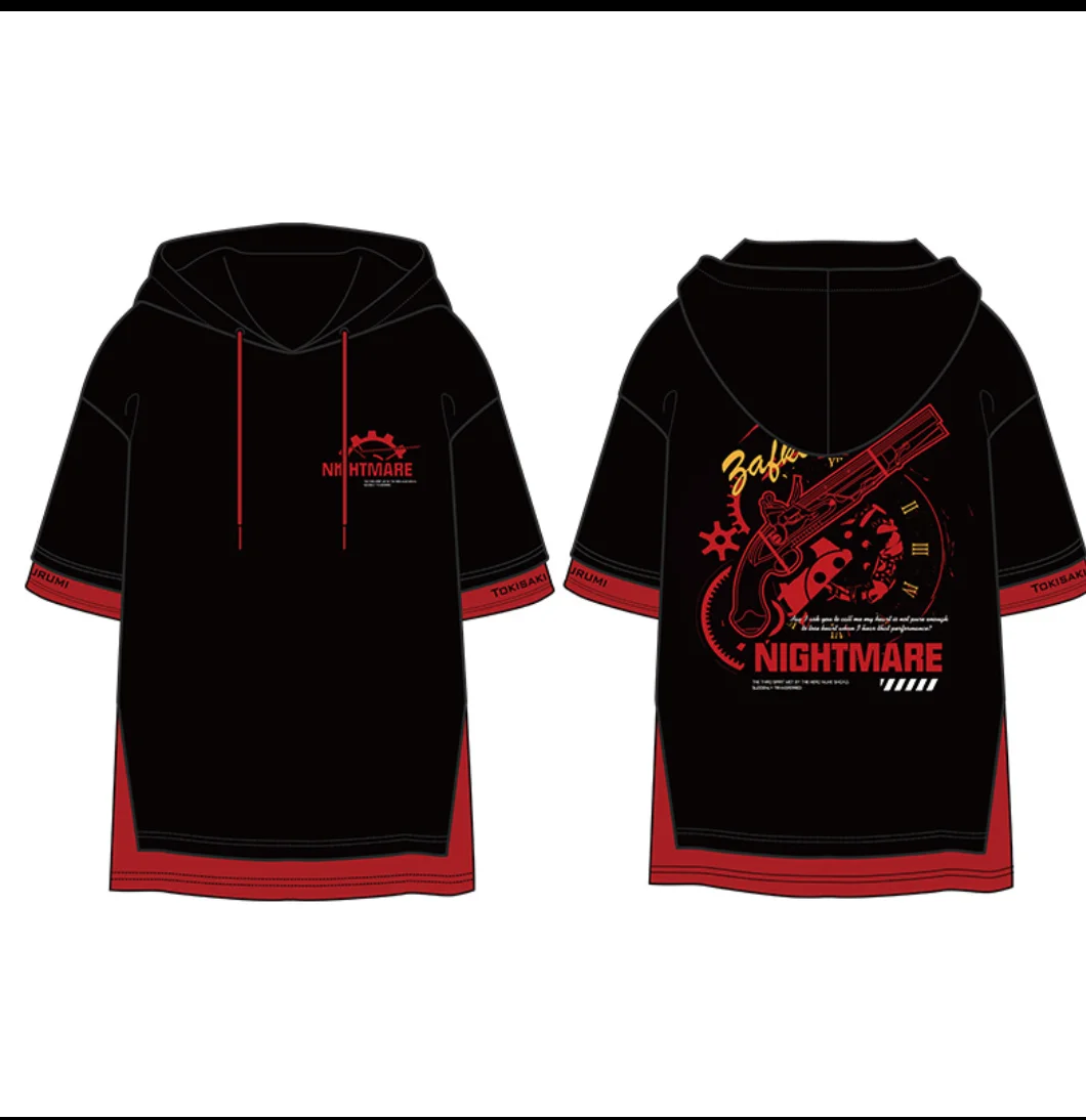 Костюм для косплея токисаки Куруми из аниме свидание а живой кошмар рубашка с