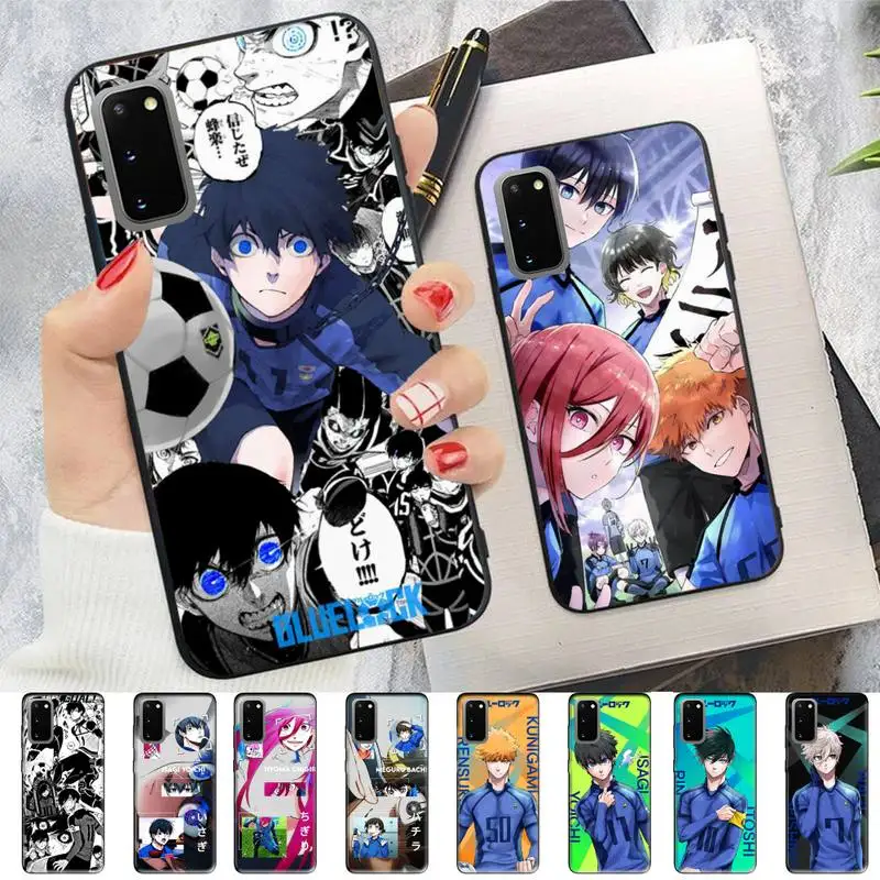 

Blue Lock Anime Phone Case for Samsung S10 21 20 9 8 plus lite S20 UlTRA 7edge