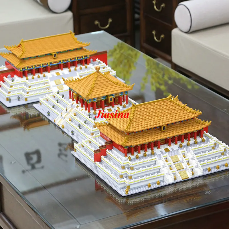 

WL Technical Blocks Building Bricks Model Assembly Chinese Old Palace Decoration Toy YZ088/089/090