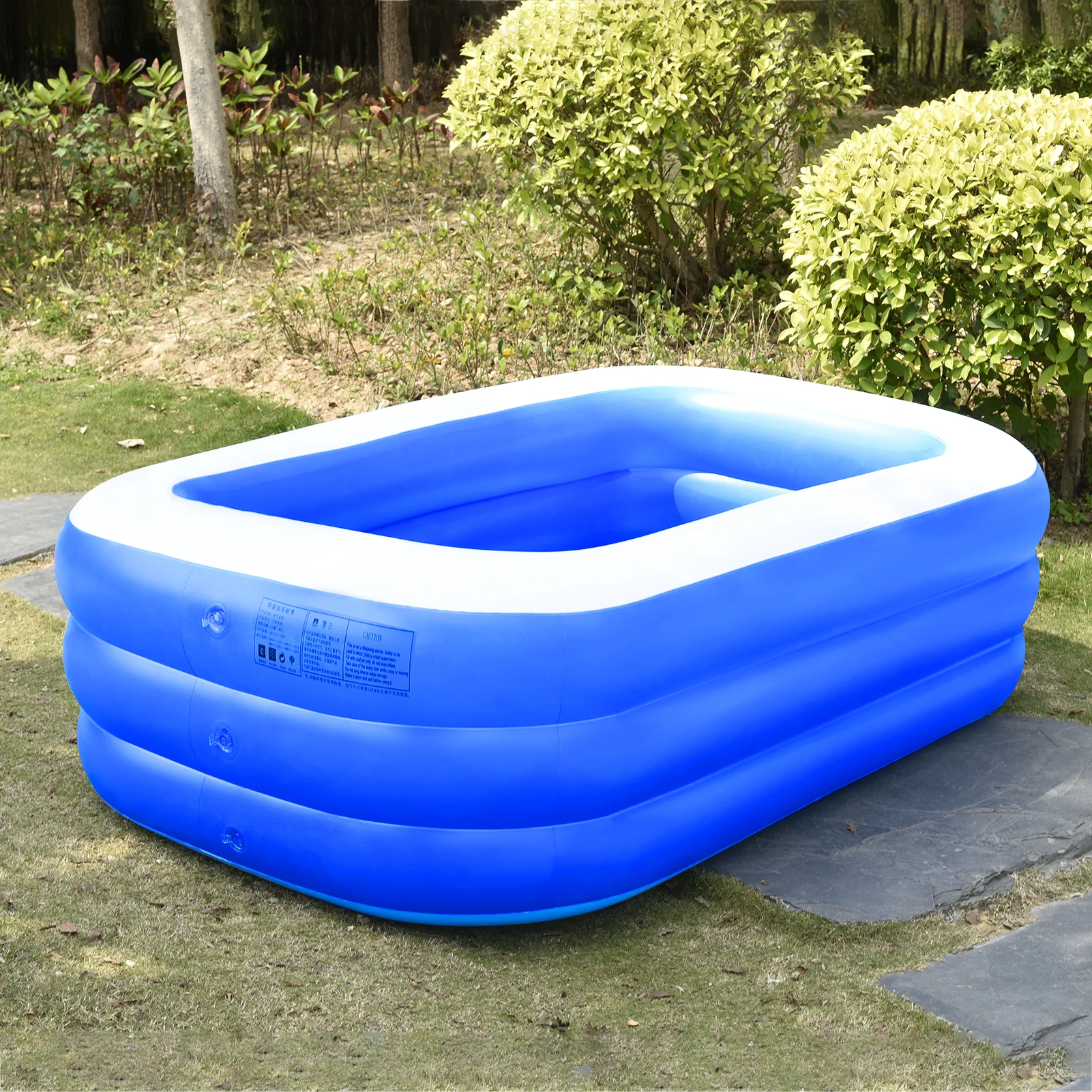 

295cm Large PVC Iatable Swimming Pool Children's Family Paddling Pools Baby Bathing Thickened Outdoor Pond Pool US In Stock