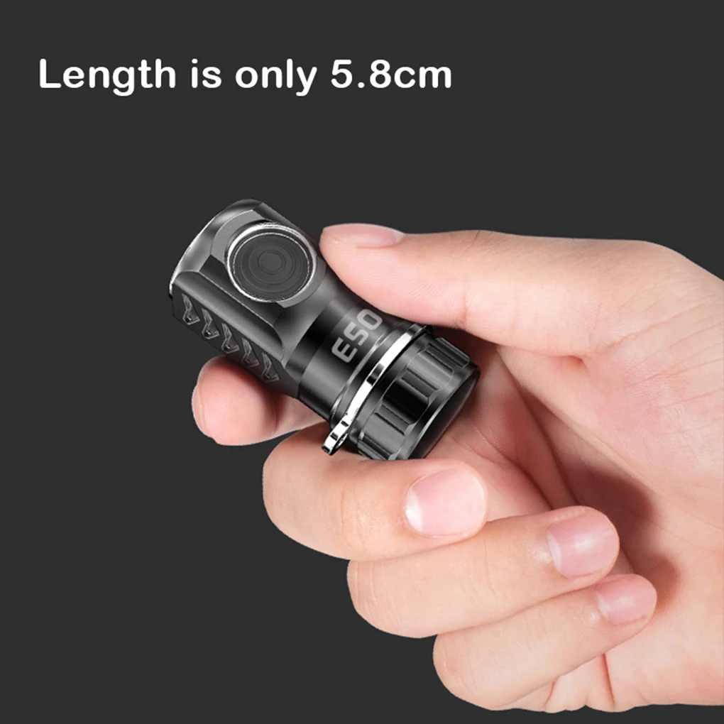 

Flashlight Aluminum Alloy Portable Torch Waterproof Powerful Dimmable Light Lighting Tool Outdoor Backpacking Black