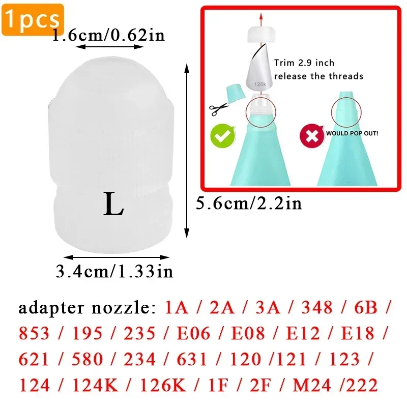 

Насадки для крема BCMJHWT, пластиковые