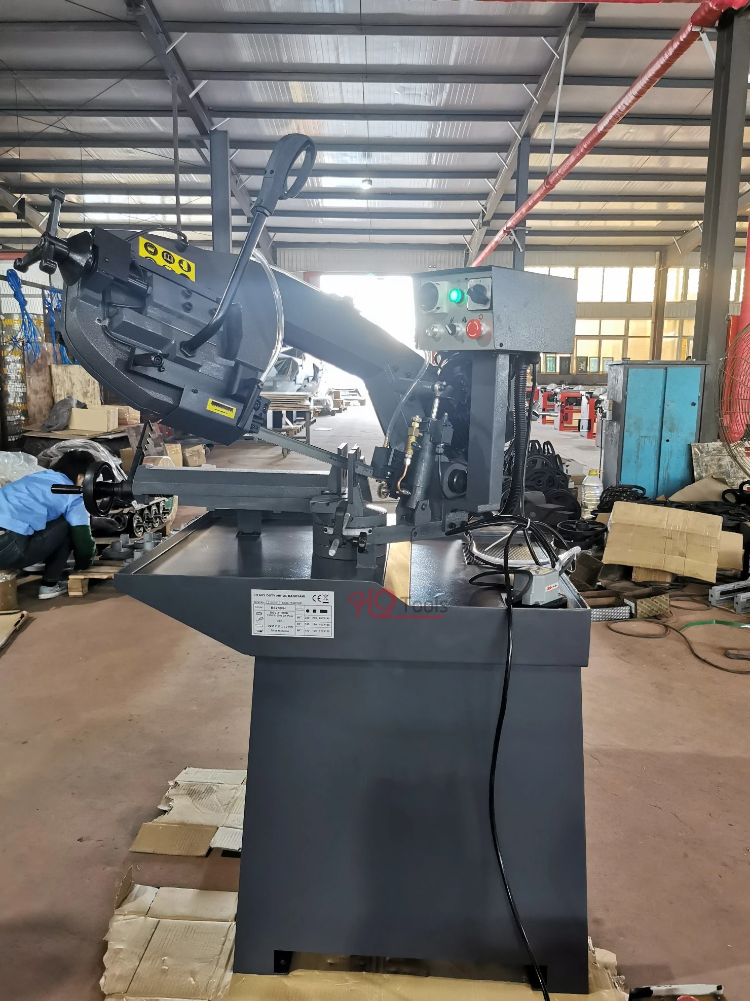 Hystrong Недорогая заводская продажа Автоматическая ленточная пила BS270FH