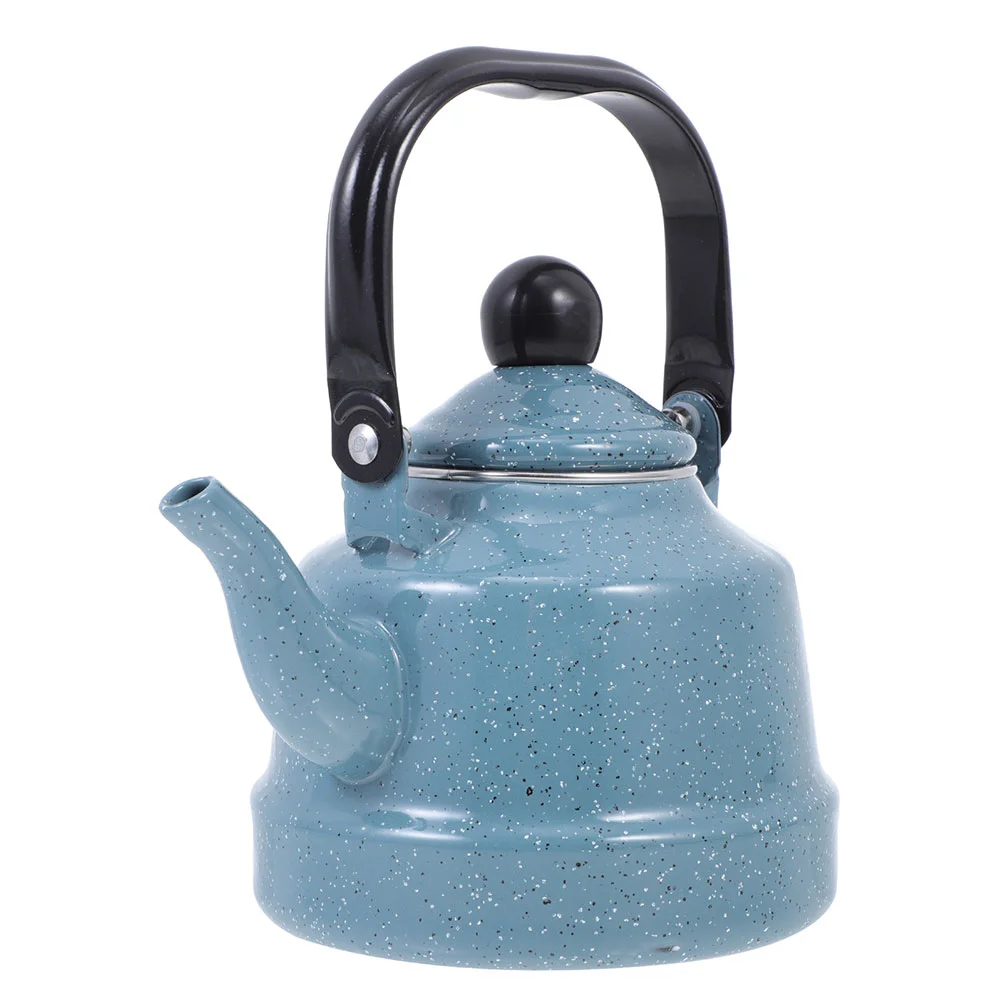 

Kettle Teapot Tea Steel Coffee Stovetop Enamel Vintage Whistling Stainless
