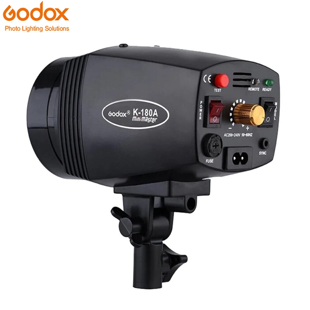 

Godox K-180A k180a Portatile Mini Master Studio di Luce del Flash K180A 180WS 180 w Piccolo Studio Fotografia 110 v/220 v