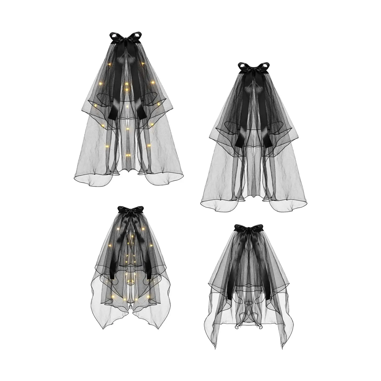 

Свадебная фата с заколкой для волос, аксессуары для волос, свадебная фата, лента с бантом, зажим для волос с длинным хвостом для представлений на день рождения, для женщин