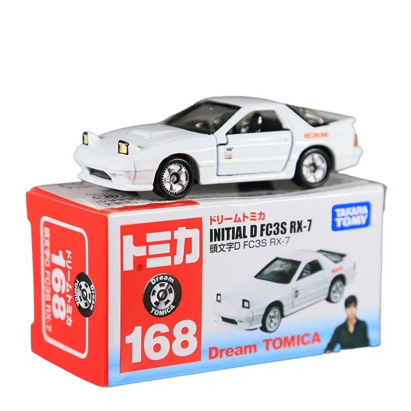 TAKARA TOMY first text D Ryosuke Takahashi FC Mazda RX-7 Коллекционная модель автомобиля для мальчиков