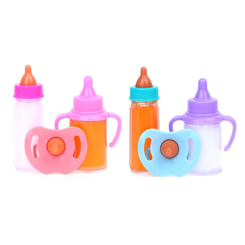 Пластиковая бутылка для сосков игрушки кукольного домика 10/12/14 дюймов бутылочки