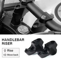 handlebar riser clamp heightening move back handle bar for 790 adventure 890 adv l r rally 2019 2022 motorcycle accessories