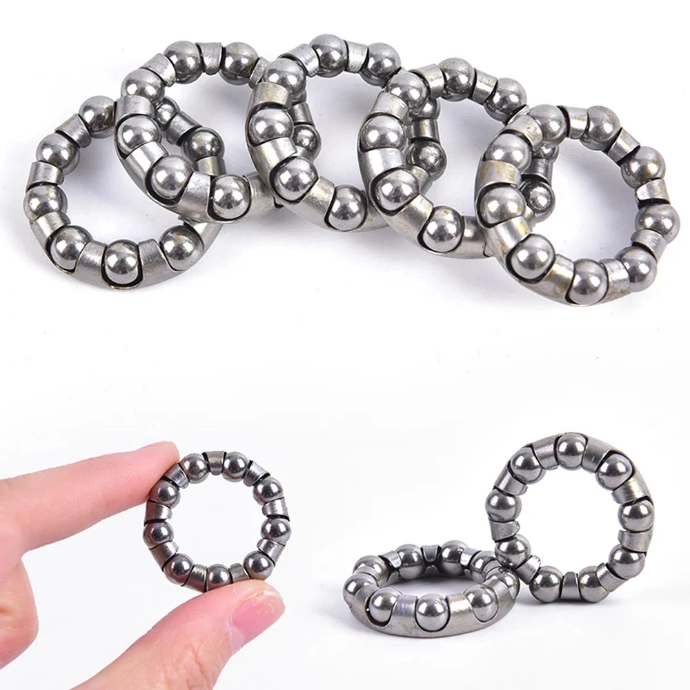 

Replacement 9 Balls Cycling Bike Axle Mountain Bike Bicycle Steel Ball Bike Bearing Retainer Bike Ball Bearing