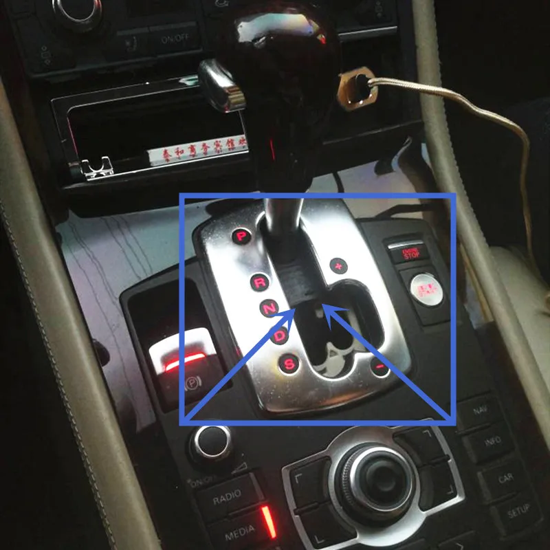 Подходит для Bentley Audi A8 стержень переключения передач пылезащитная крышка рыбья