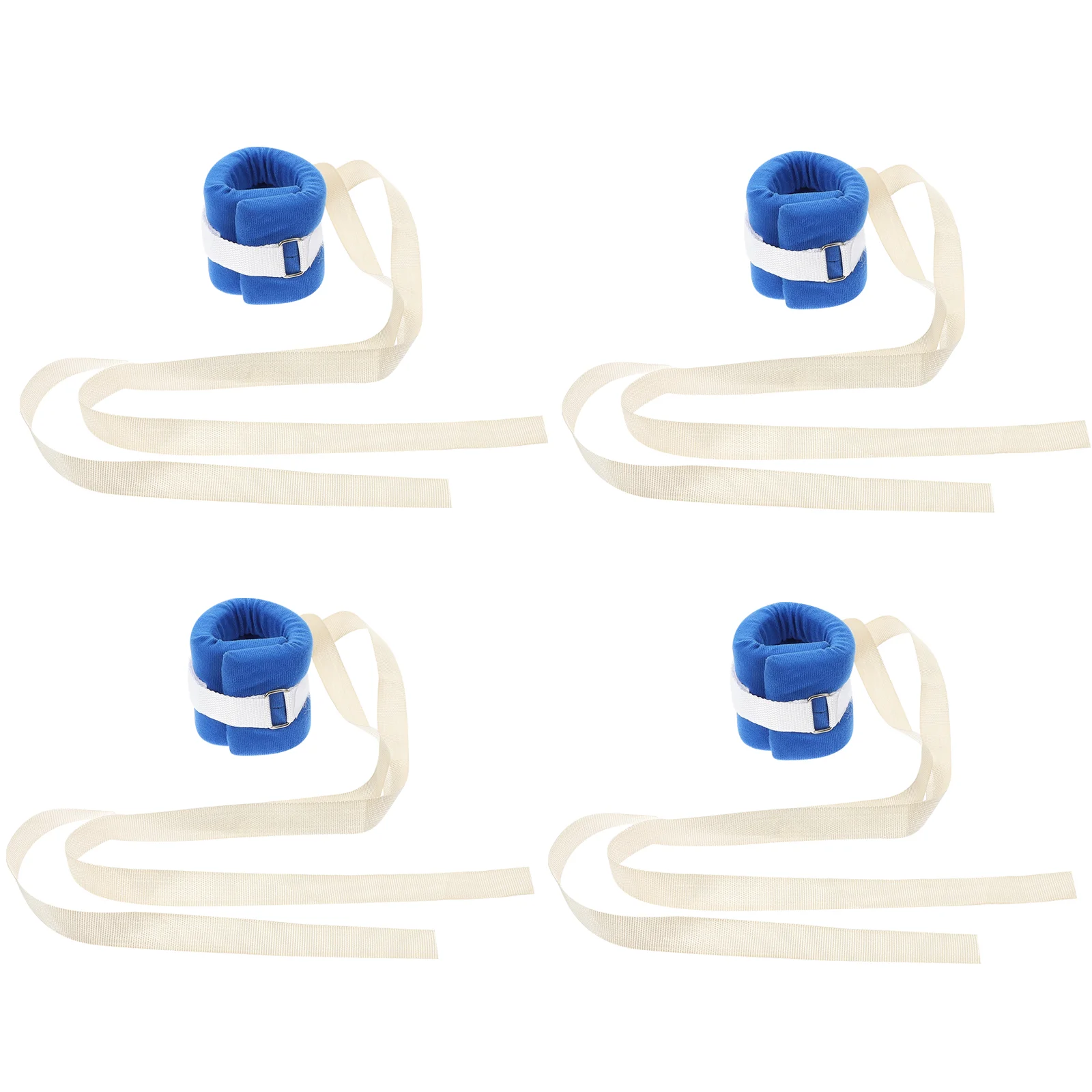 

4Pcs Bed Constraints Straps Quick-Release Limb Fix Bands Restraints Straps