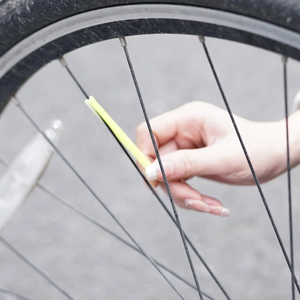 

12pcs Bicycle Reflective Wheel Spokes Road Bike Night Cycling Wheel Spokes Reflector Tubes Strip Outdoor Bicycle Light Equipment